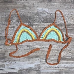 NWOT SHE MADE ME bikini top Sm